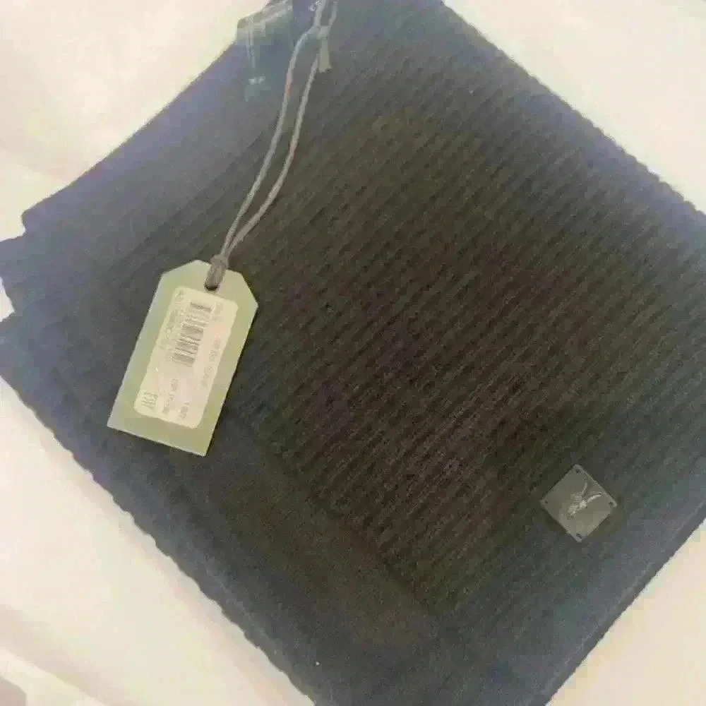 Allsaints rib knit scarf in black - NWT! MSRP $149 - Picture 4 of 4